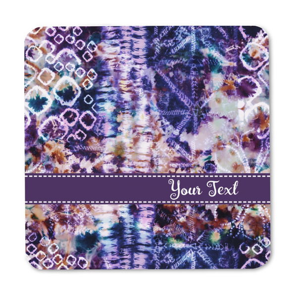 Tie Dye Square Fridge Magnet - FRONT