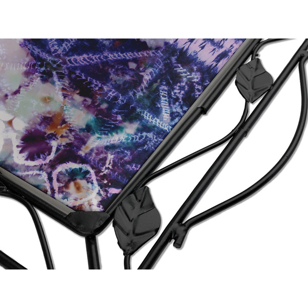 Tie Dye Square Trivet - Detail