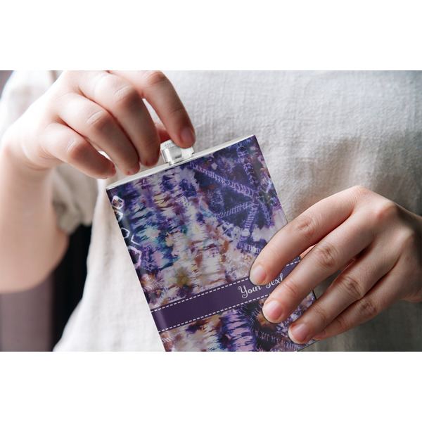 Tie Dye Stainless Steel Flask - LIFESTYLE 1
