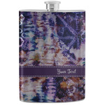 Tie Dye Stainless Steel Flask (Personalized)
