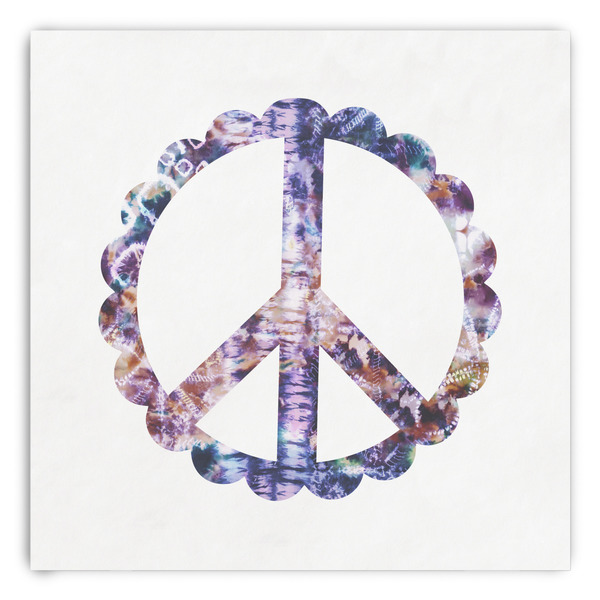 Custom Tie Dye Paper Dinner Napkins