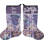 Tie Dye Holiday Stocking - Double-Sided - Neoprene (Personalized)