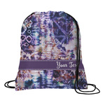 Tie Dye Drawstring Backpack - Small (Personalized)