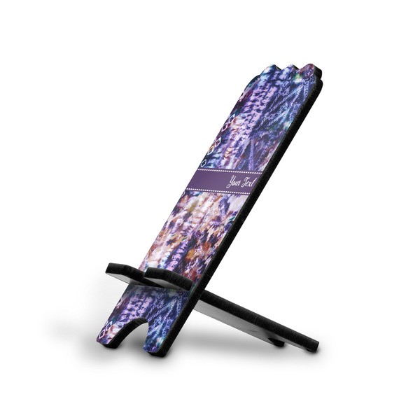 Custom Tie Dye Stylized Cell Phone Stand - Large (Personalized)
