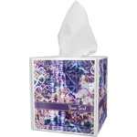 Tie Dye Tissue Box Cover (Personalized)