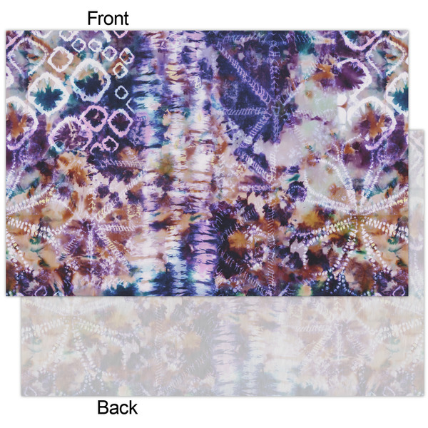 Tie Dye Tissue Paper - Heavyweight - XL - Front & Back