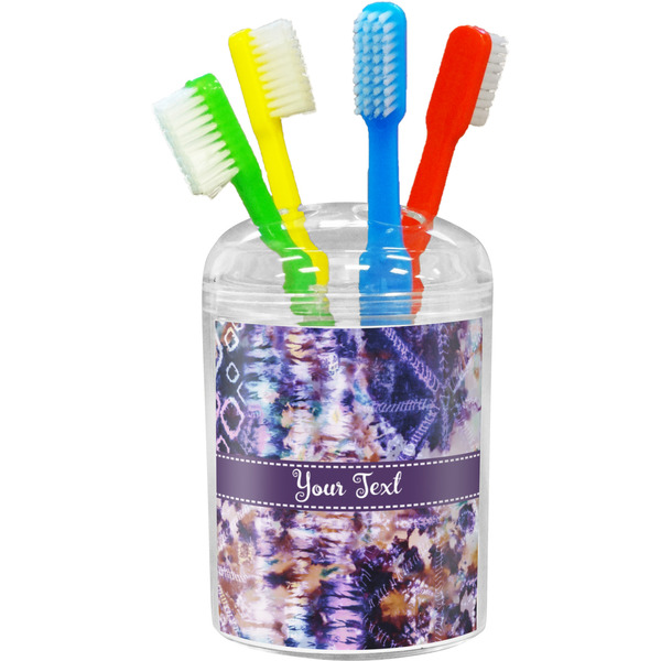 Custom Tie Dye Toothbrush Holder (Personalized)