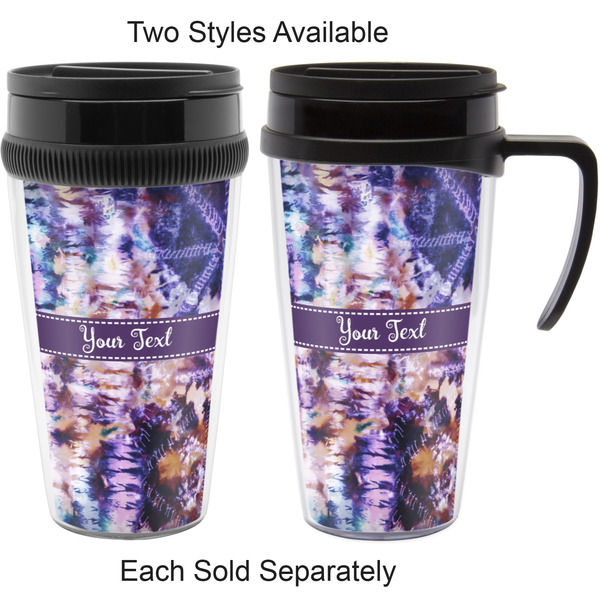 Tie Dye Travel Mugs - with & without Handle
