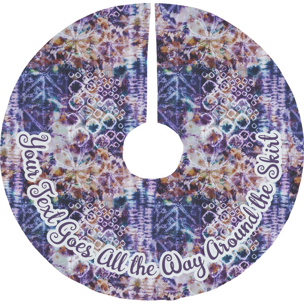 Custom Tie Dye Tree Skirt (Personalized)