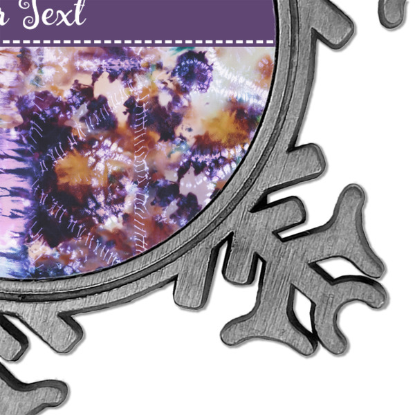 Tie Dye Vintage Snowflake - Detail