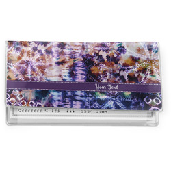 Tie Dye Vinyl Checkbook Cover (Personalized)