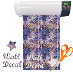 Tie Dye Vinyl Sheet (Re-position-able)