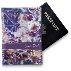 Tie Dye Vinyl Passport Holder (Personalized)
