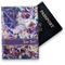 Tie Dye Vinyl Passport Holder - Front