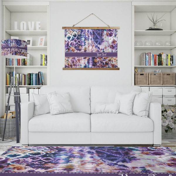 Tie Dye Wall Hanging Tapestry - IN CONTEXT