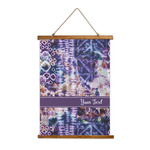 Tie Dye Wall Hanging Tapestry - Tall (Personalized)