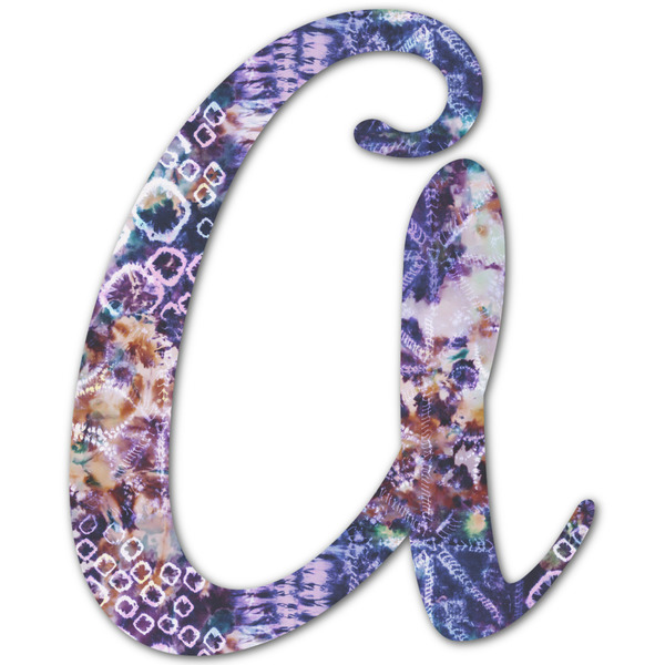Custom Tie Dye Letter Decal - Custom Sizes (Personalized)