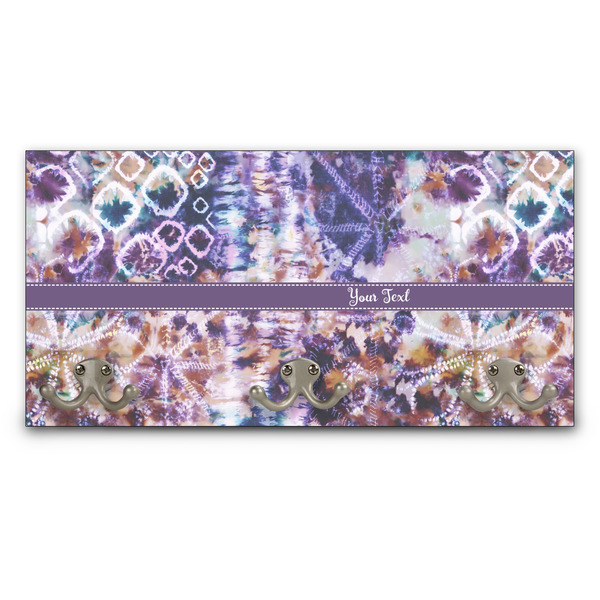 Custom Tie Dye Wall Mounted Coat Rack (Personalized)