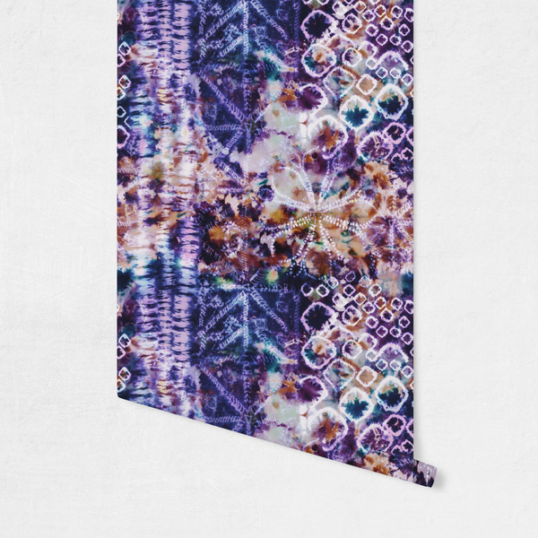 Tie Dye Wallpaper on Wall