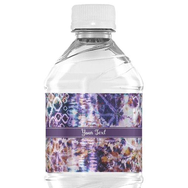 Custom Tie Dye Water Bottle Labels - Custom Sized (Personalized)