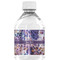 Tie Dye Water Bottle Label - Single Front