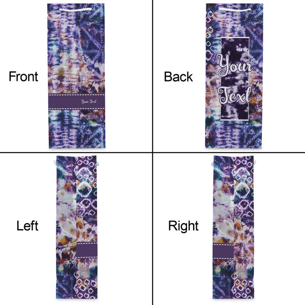 Tie Dye Wine Gift Bag - Gloss - Approval