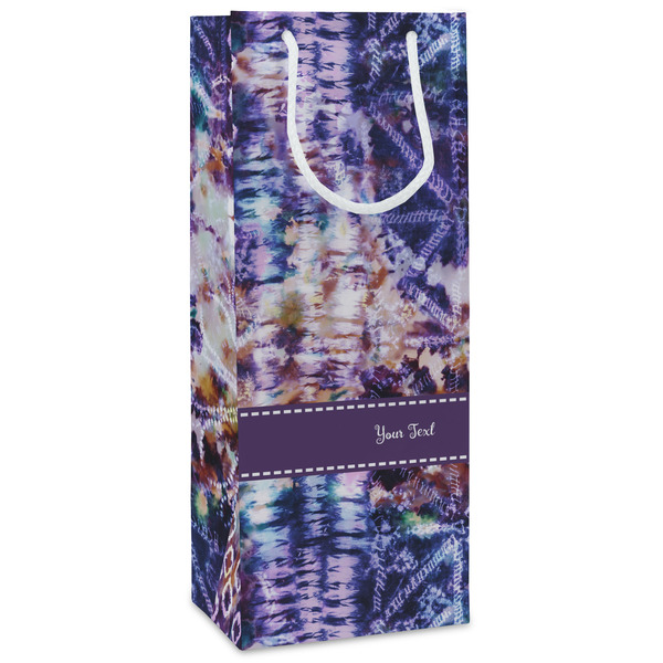 Custom Tie Dye Wine Gift Bags (Personalized)