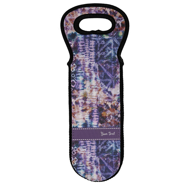 Custom Tie Dye Wine Tote Bag (Personalized)