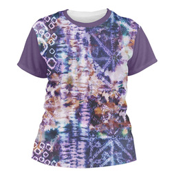 Tie Dye Women's Crew T-Shirt - Medium