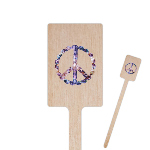 Custom Tie Dye Rectangle Wooden Stir Sticks