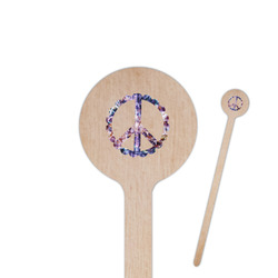 Tie Dye Round Wooden Stir Sticks