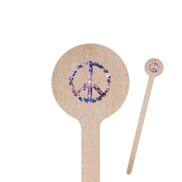 Custom Tie Dye Round Wooden Stir Sticks