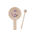 Tie Dye Round Wooden Stir Sticks