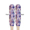 Tie Dye Wooden Food Pick - Paddle - Double Sided - Front & Back