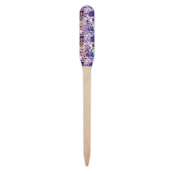 Tie Dye Wooden Food Pick - Paddle - Single Pick