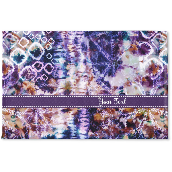 Custom Tie Dye Woven Mat (Personalized)