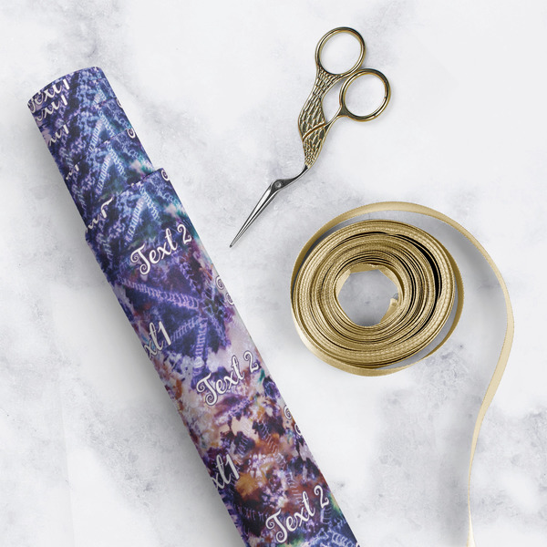 Tie Dye Wrapping Paper Roll - Matte - In Context