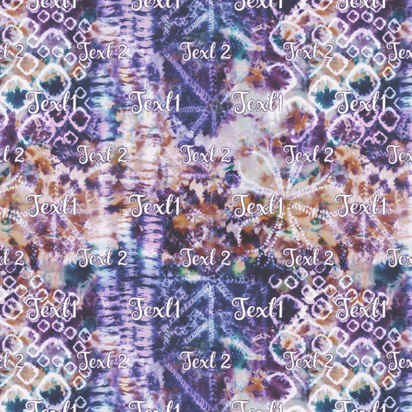 Tie Dye Wrapping Paper Square