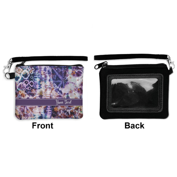 Tie Dye Wristlet ID Cases - Front & Back