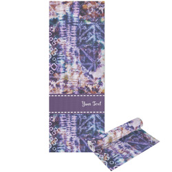 Tie Dye Yoga Mat - Printable Front and Back (Personalized)