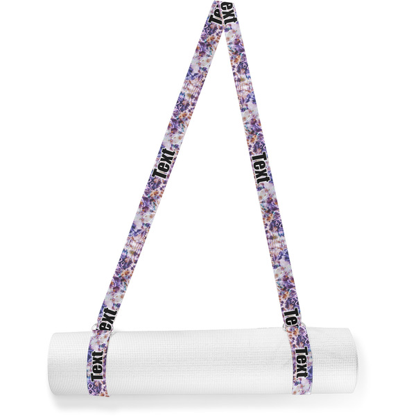 Custom Tie Dye Yoga Mat Strap (Personalized)