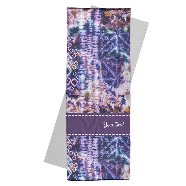 Custom Tie Dye Yoga Mat Towel (Personalized)
