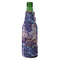 Tie Dye Zipper Bottle Cooler - ANGLE (bottle)