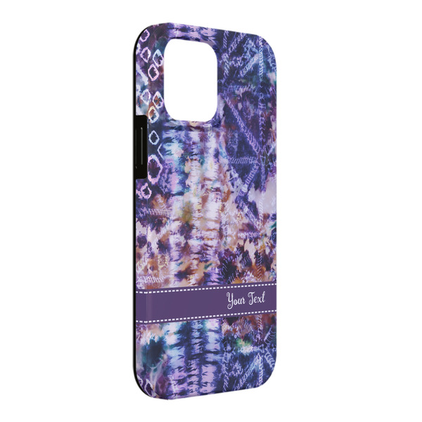 Custom Tie Dye iPhone Case - Rubber Lined - iPhone 13 Pro Max (Personalized)