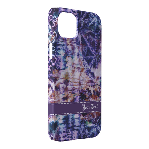 Custom Tie Dye iPhone Case - Plastic - iPhone 14 Pro Max (Personalized)