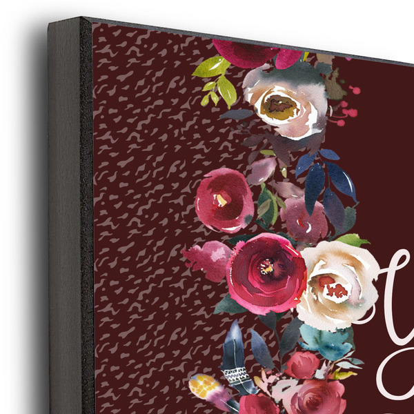 Boho 11x14 Wood Print - Closeup