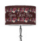 Boho 12" Drum Lampshade - ON STAND (Poly Film)