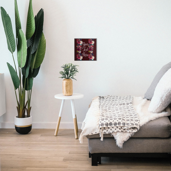 Boho 12x12 Wood Print - In Context