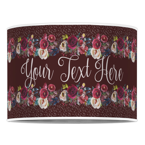 Boho 16" Drum Lampshade - FRONT (Poly Film)