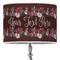 Boho 16" Drum Lampshade - ON STAND (Poly Film)